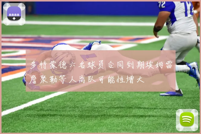 多特蒙德六名球员合同到期埃姆雷詹聚勒等人离队可能性增大